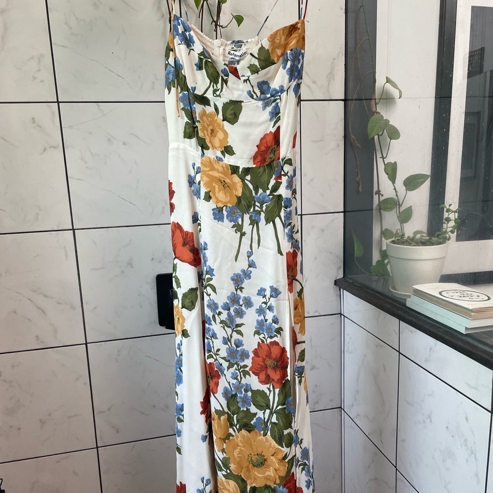 Reformation Floral Dress